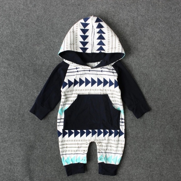 hooded onesie baby